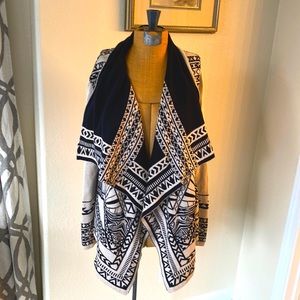 Flying Tomato Aztec Cardigan Sweater